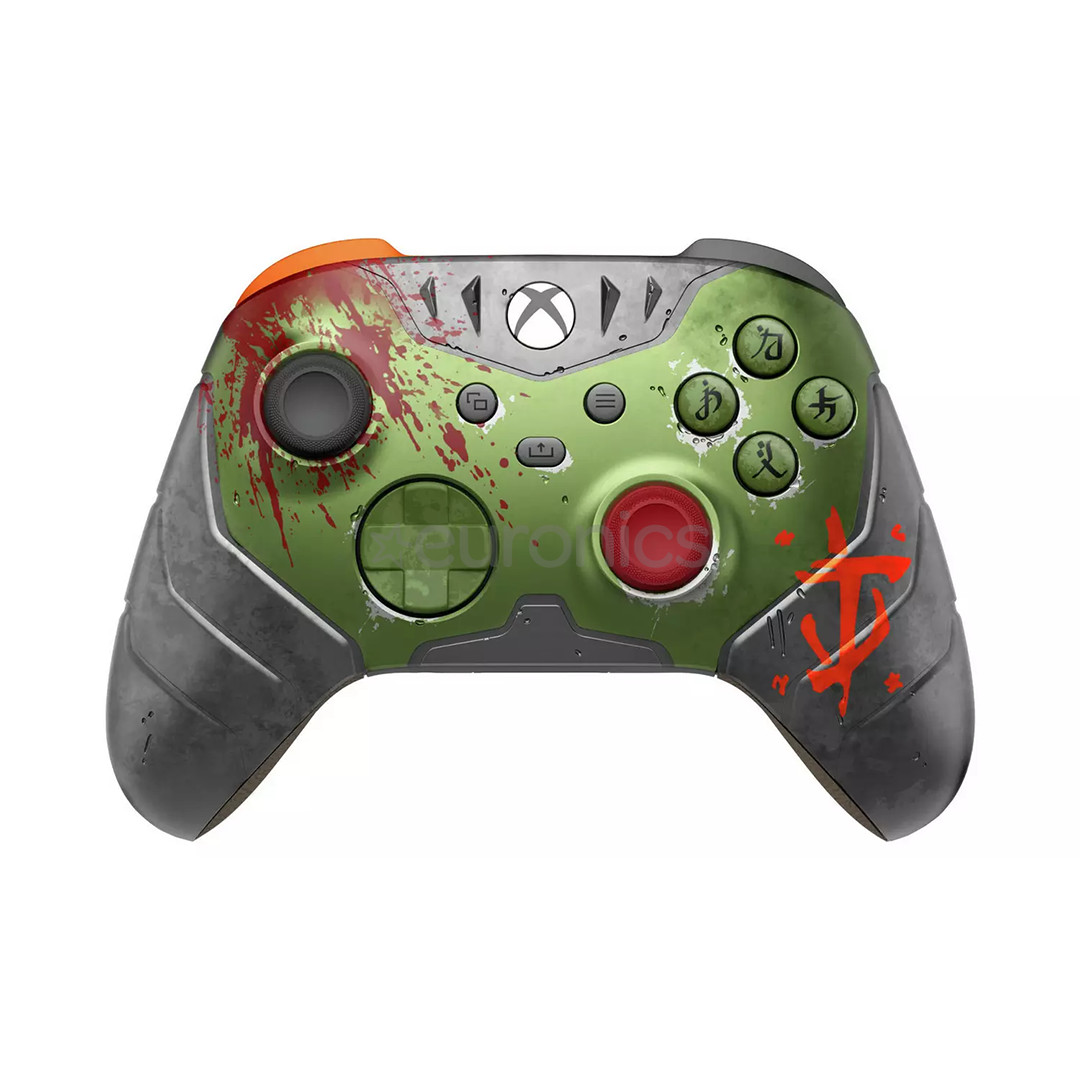 Microsoft Xbox Wireless Controller Doom Limited Edition, Xbox Series X/S, zaļa - Bezvadu kontrolieris