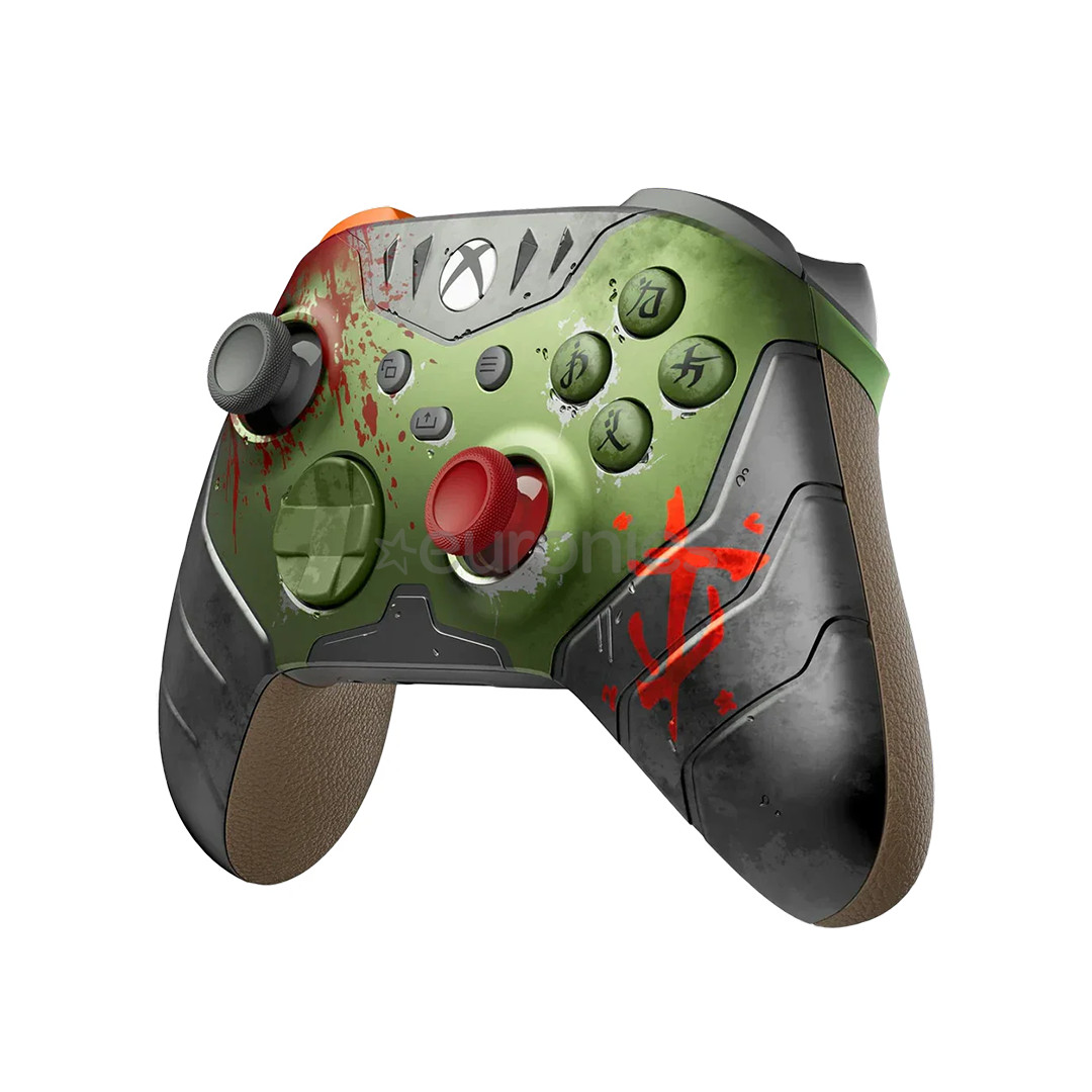 Microsoft Xbox Wireless Controller Doom Limited Edition, Xbox Series X/S, zaļa - Bezvadu kontrolieris