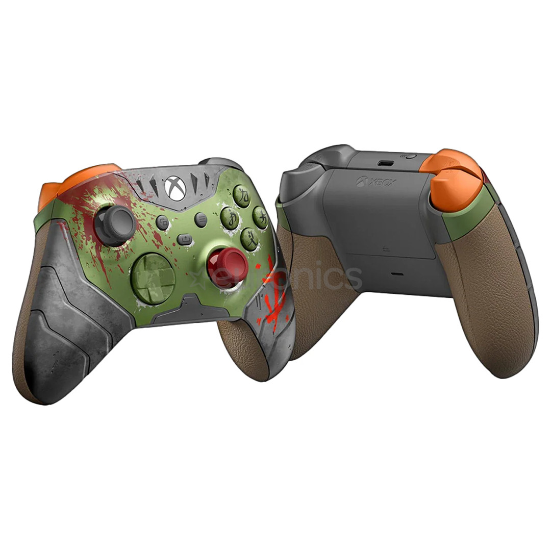 Microsoft Xbox Wireless Controller Doom Limited Edition, Xbox Series X/S, zaļa - Bezvadu kontrolieris