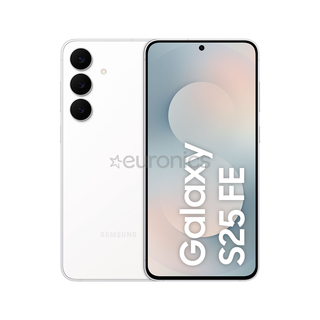 Samsung Galaxy S25FE, 256 ГБ, белый - Смартфон