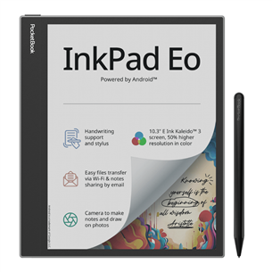 PocketBook InkPad Eo, 10,3'', pelēka - E-grāmata PB1042-M-WW