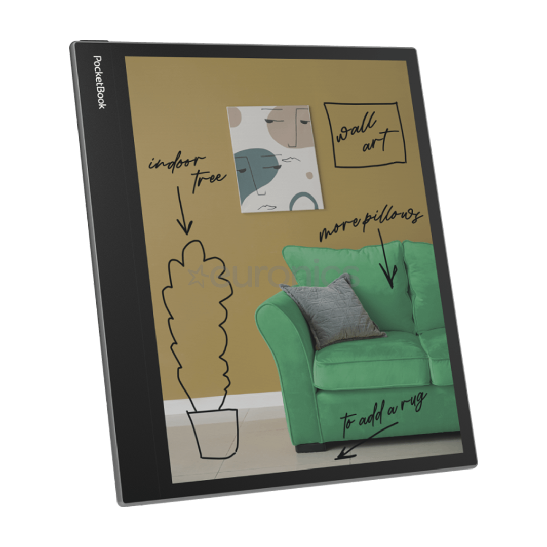 PocketBook InkPad Eo, 10,3'', pelēka - E-grāmata