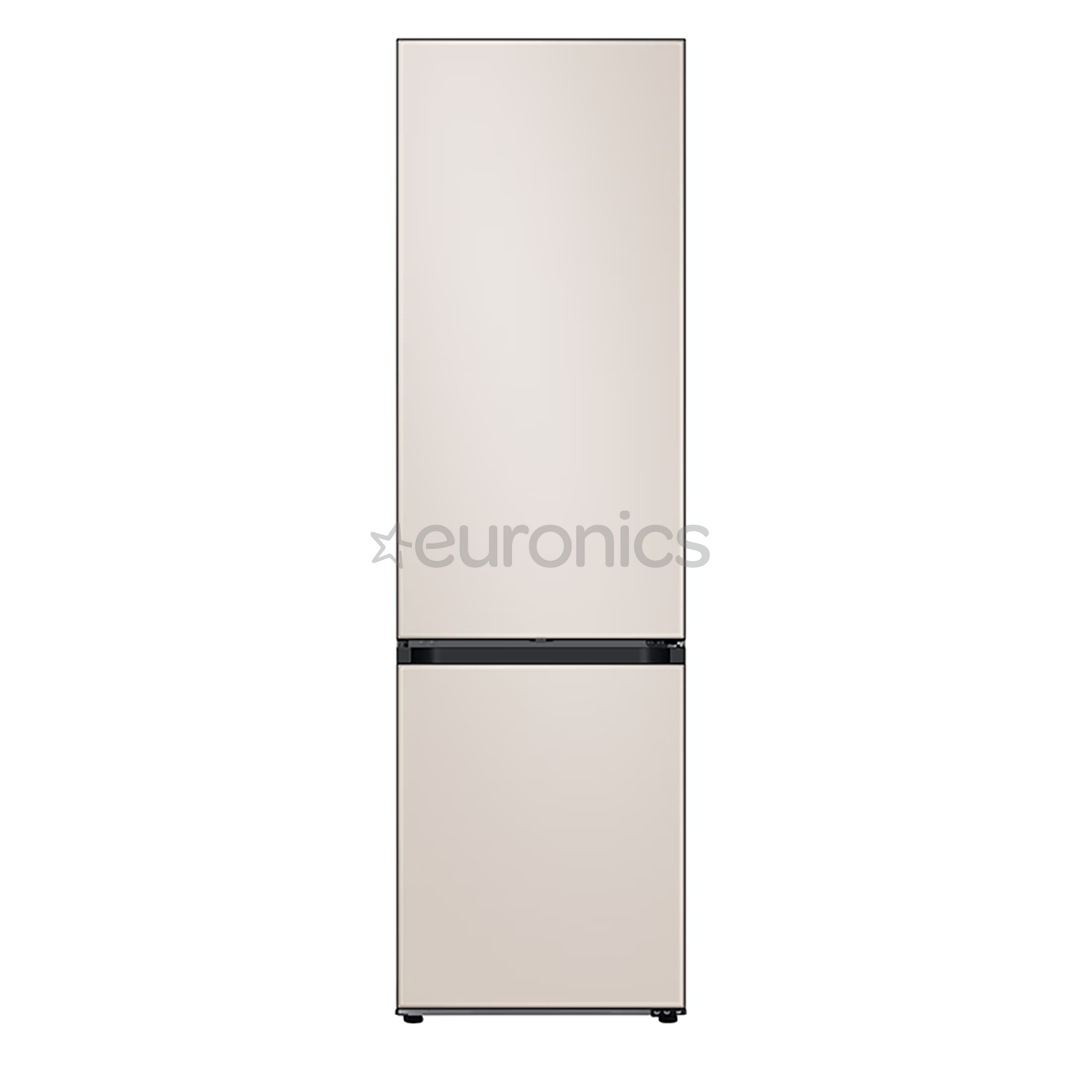 Samsung BeSpoke, 390 L, augstums 203 cm, 390 L, bēša - Ledusskapis