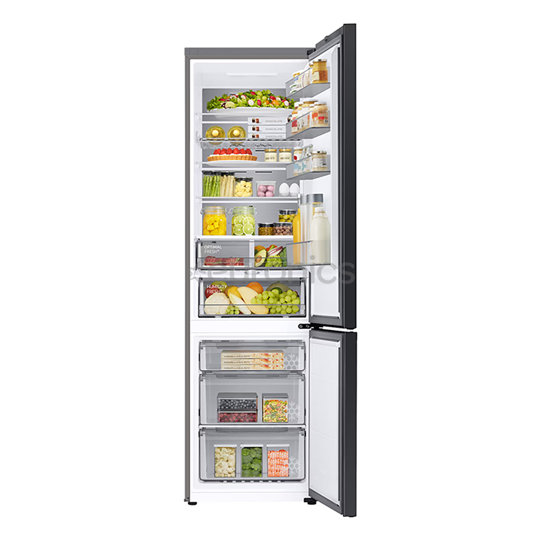 Samsung BeSpoke, 390 L, augstums 203 cm, 390 L, bēša - Ledusskapis