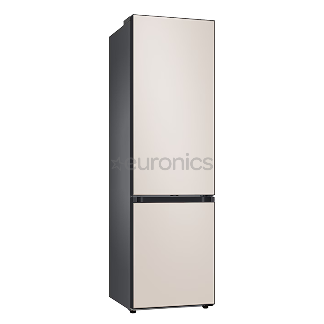 Samsung BeSpoke, 390 L, augstums 203 cm, 390 L, bēša - Ledusskapis