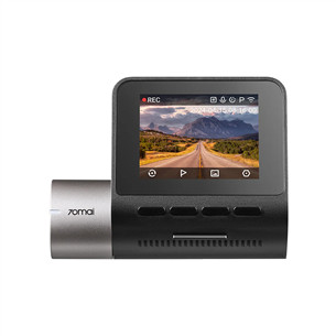 70mai Dash Cam A510 and RC11 Rear Cam, melna - Videoreģistrators