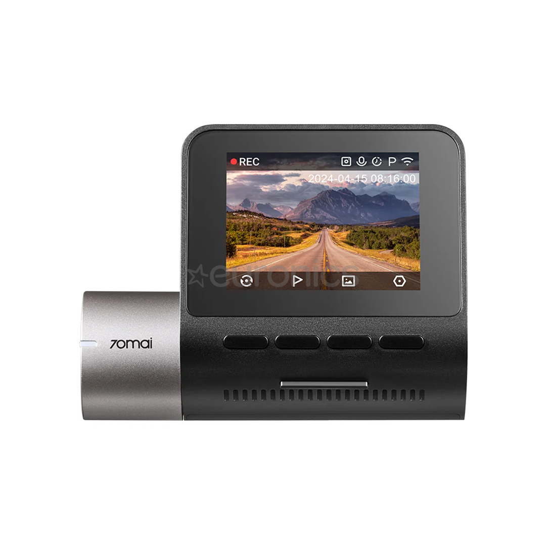 70mai Dash Cam A510 and RC11 Rear Cam, melna - Videoreģistrators