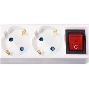 Hama Power Strip, 3-way, 1,4 m, balta - Pagarinātājs