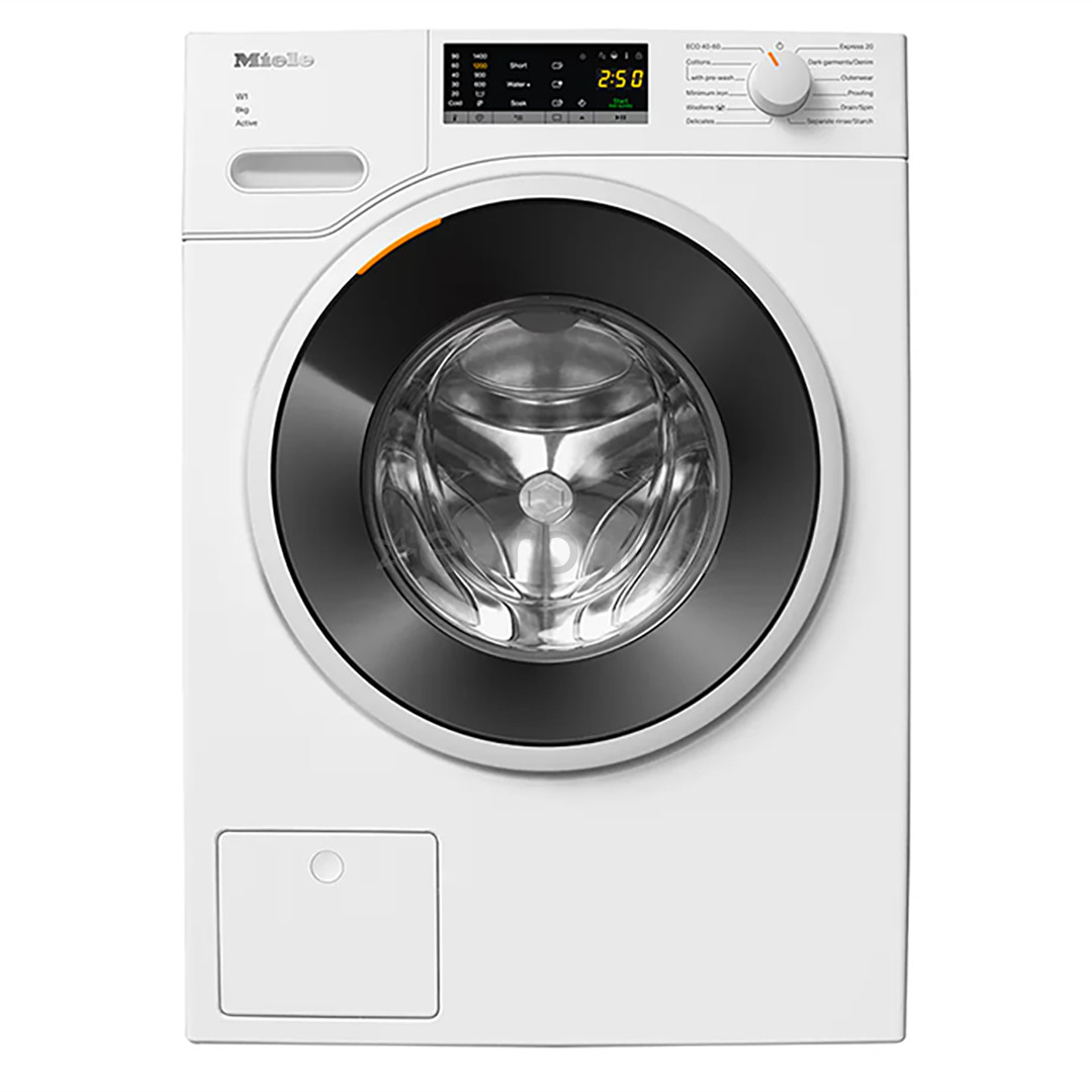 Miele W1 Active, 8 kg, dziļums 64.3 cm, 1400 apgr/min. - Veļas mazgājamā mašīna ar priekšējo ielādi