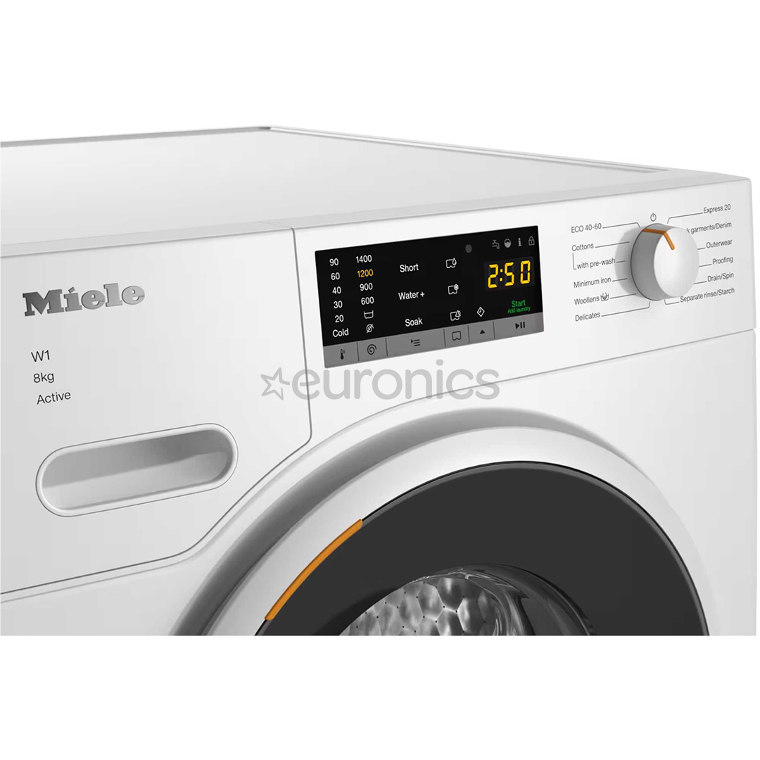Miele W1 Active, 8 kg, depth 64.3 cm, 1400 rpm - Front load washing machine