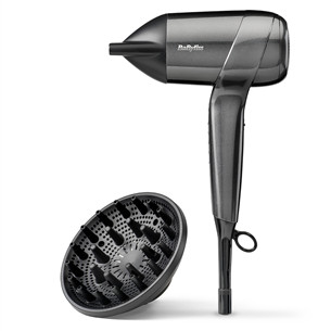 BaByliss Titanium Shine, 1600 Вт, серый - Фен D6200DE