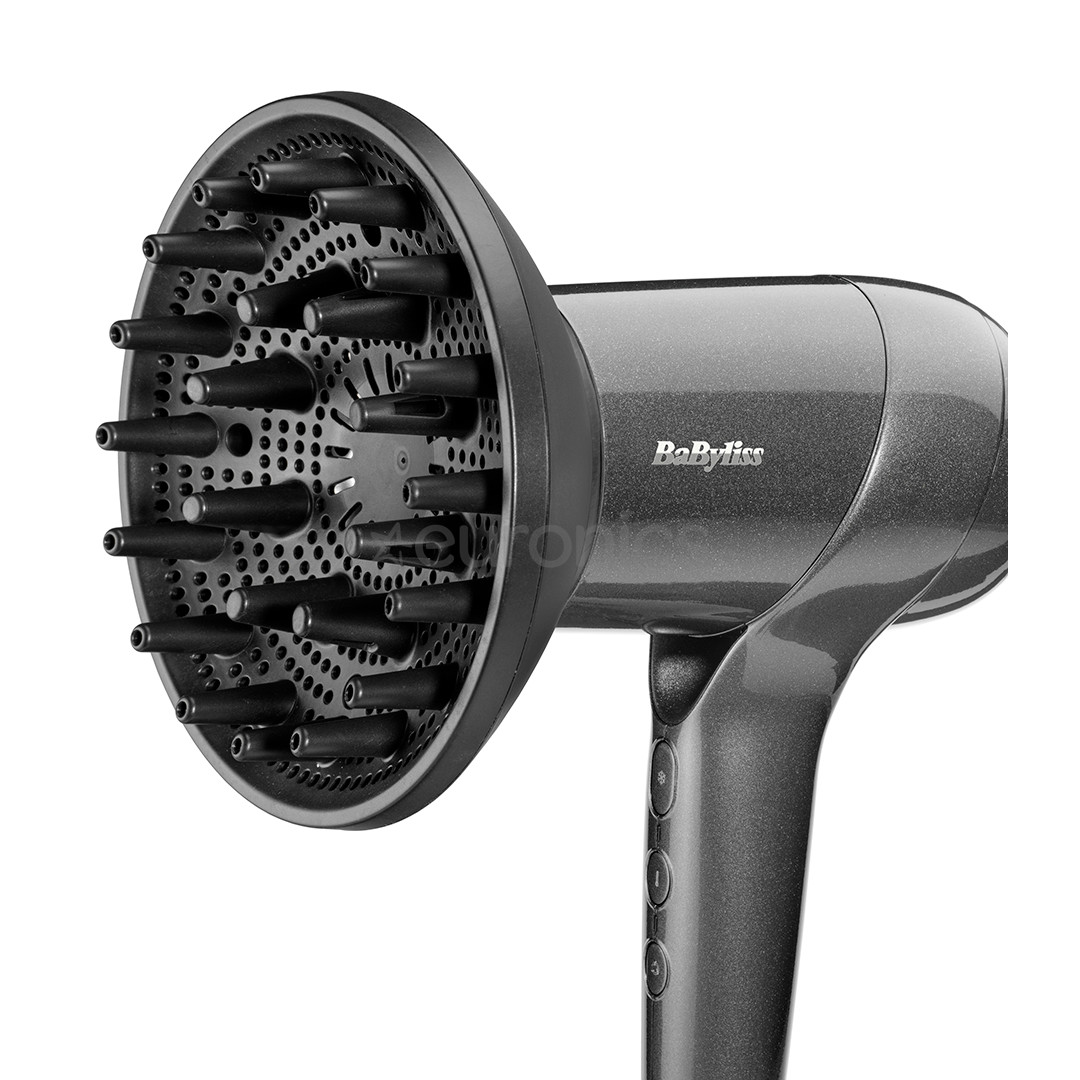 BaByliss Titanium Shine, 1600 W, grey - Hair dryer