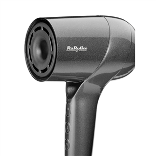 BaByliss Titanium Shine, 1600 W, pelēka - Matu fēns