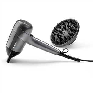 BaByliss Titanium Shine, 1600 W, grey - Hair dryer