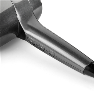 BaByliss Titanium Shine, 1600 W, pelēka - Matu fēns