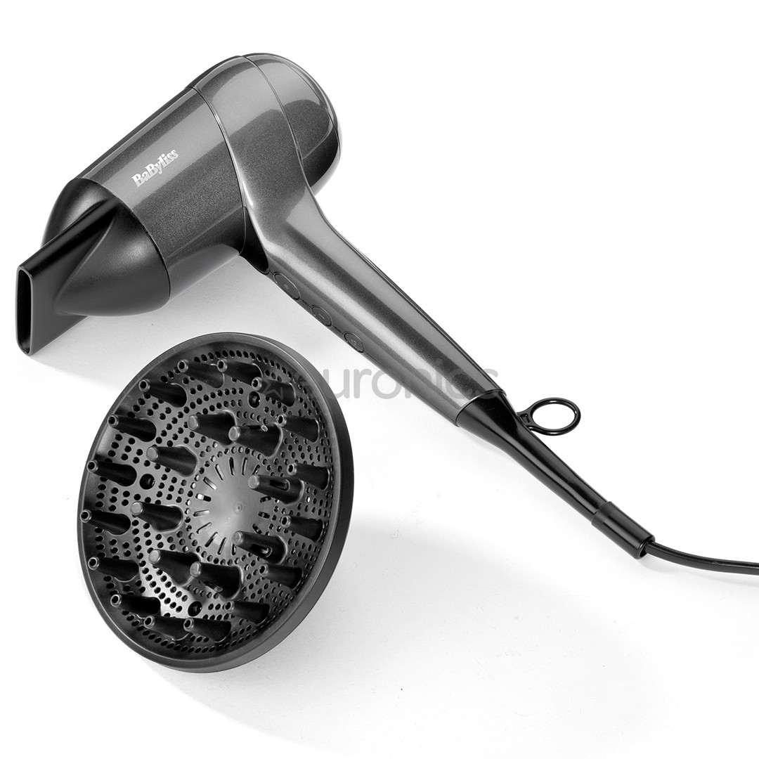 BaByliss Titanium Shine, 1600 W, grey - Hair dryer