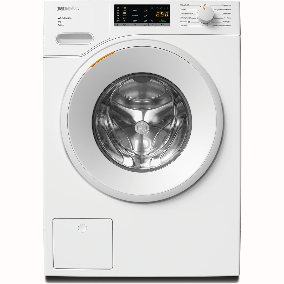Miele W1 Selection Active, 8 kg, dziļums 64.3 cm, 1400 apgr/min. - Veļas mazgājamā mašīna ar priekšējo ielādi