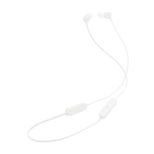 JBL Tune 135BT, balta - Bezvadu austiņas JBLT135BTWHT
