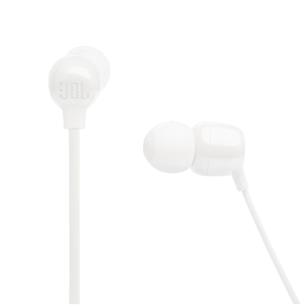JBL Tune 135BT, balta - Bezvadu austiņas