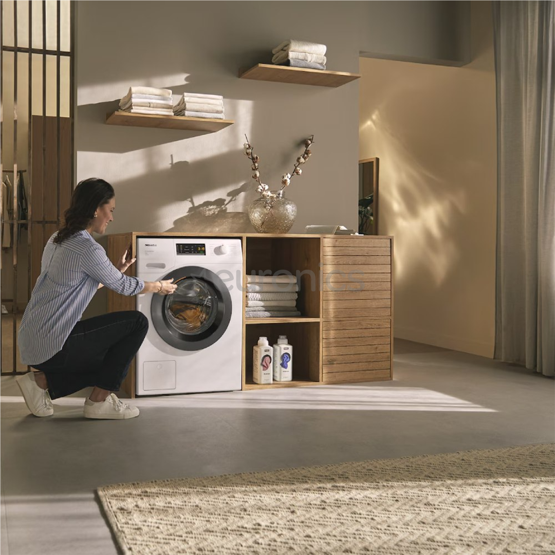 Miele W1 Excellence Active, 8 kg, depth 60 cm, 1400 rpm - Front load washing machine