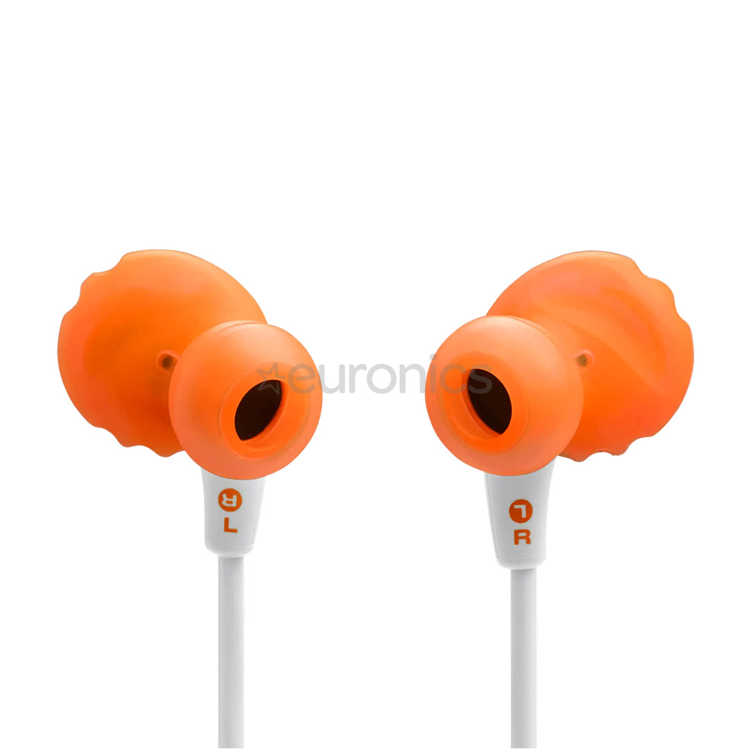 JBL Endurance Run 3, USB-C, balta - Sporta austiņas