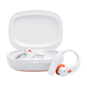 JBL Endurance Peak 4, balta - Bezvadu sporta austiņas JBLENDUPEAK4WHT