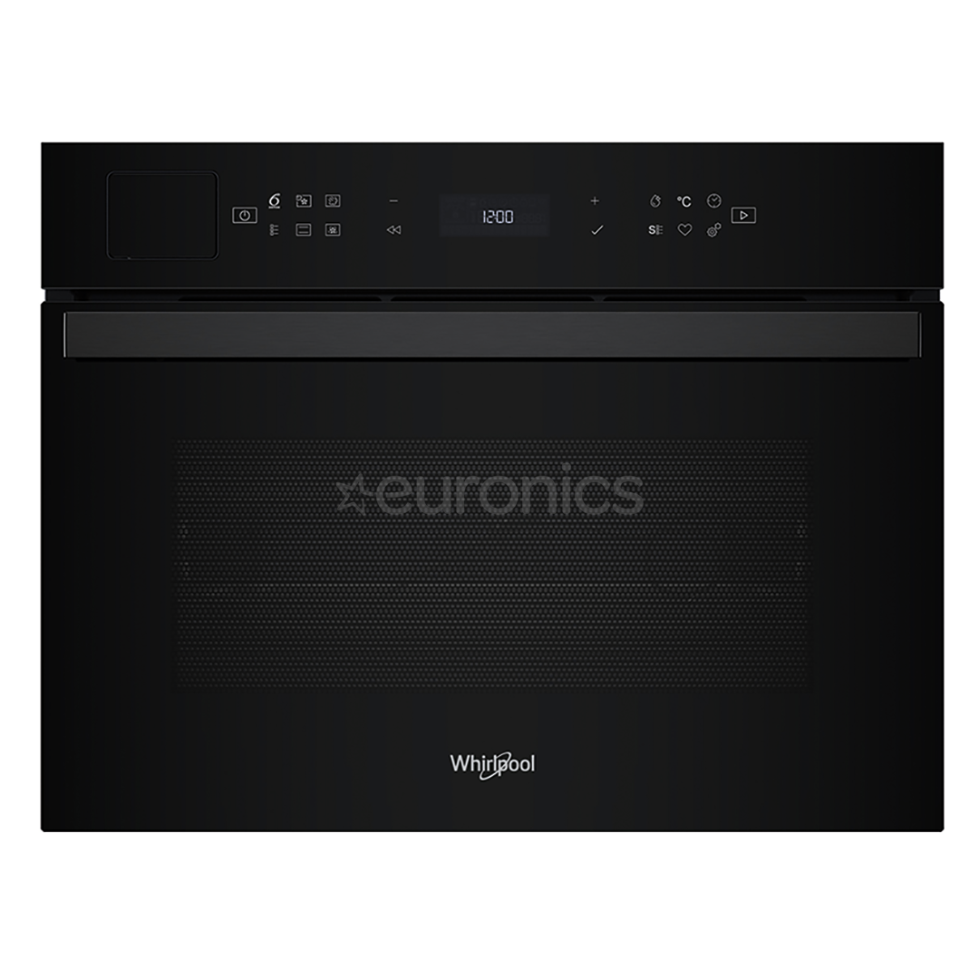 Whirlpool, 48 L, black - Built-in oven