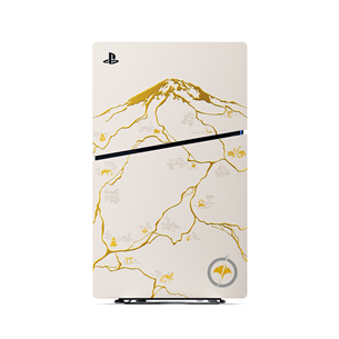Sony PlayStation 5 Slim Ghost of Yotei Limited Edition, balta / zelta - Spēļu konsole