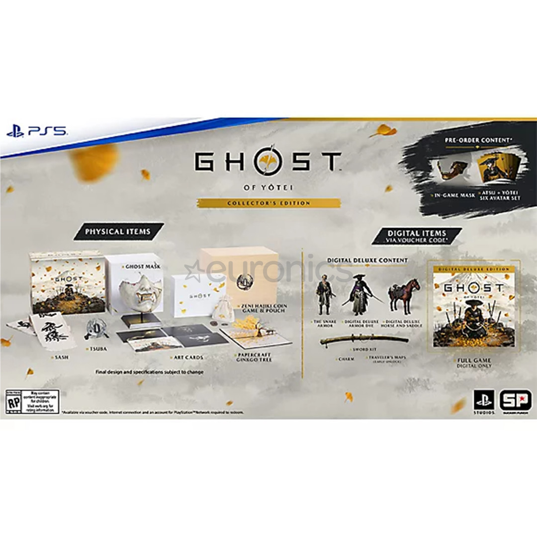 Ghost of Yotei Collector's Edition, PlayStation 5 - Spēle