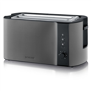 Severin, 1400 W, grey - Toaster AT9341