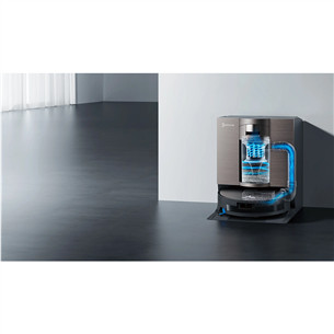 Ecovacs Deebot X11 OmniCyclone, wet & dry, grey - Robot vacuum cleaner