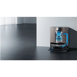 Ecovacs Deebot X11 OmniCyclone, Wet & Dry, pelēka - Robots putekļu sūcējs