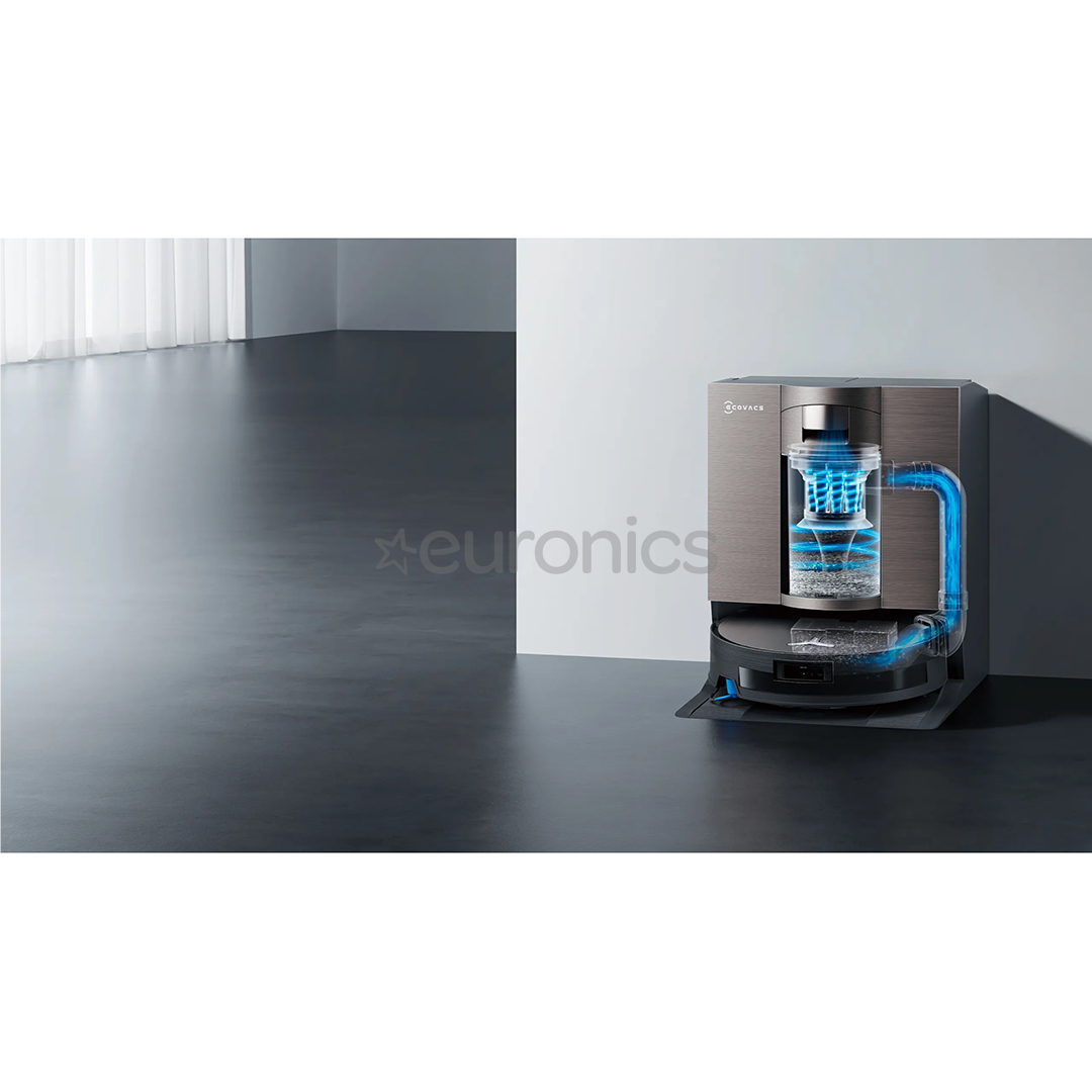 Ecovacs Deebot X11 OmniCyclone, Wet & Dry, pelēka - Robots putekļu sūcējs