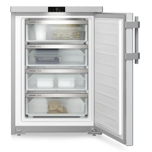 Liebherr Plus NoFrost, 92 L, augstums 85 cm, sudraba - Saldētava