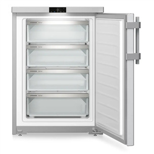 Liebherr Plus NoFrost, 92 L, augstums 85 cm, sudraba - Saldētava