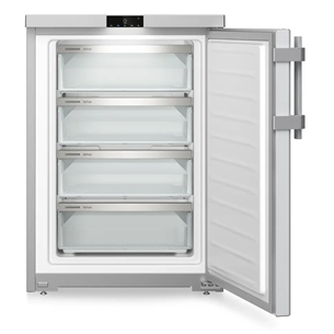 Liebherr Plus NoFrost, 92 L, augstums 85 cm, sudraba - Saldētava