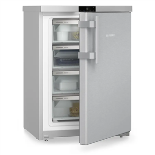 Liebherr Plus NoFrost, 92 L, augstums 85 cm, sudraba - Saldētava