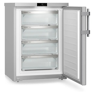 Liebherr Plus NoFrost, 92 L, augstums 85 cm, sudraba - Saldētava