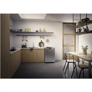 Liebherr Plus NoFrost, 92 L, augstums 85 cm, sudraba - Saldētava