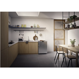 Liebherr Plus NoFrost, 92 L, augstums 85 cm, sudraba - Saldētava