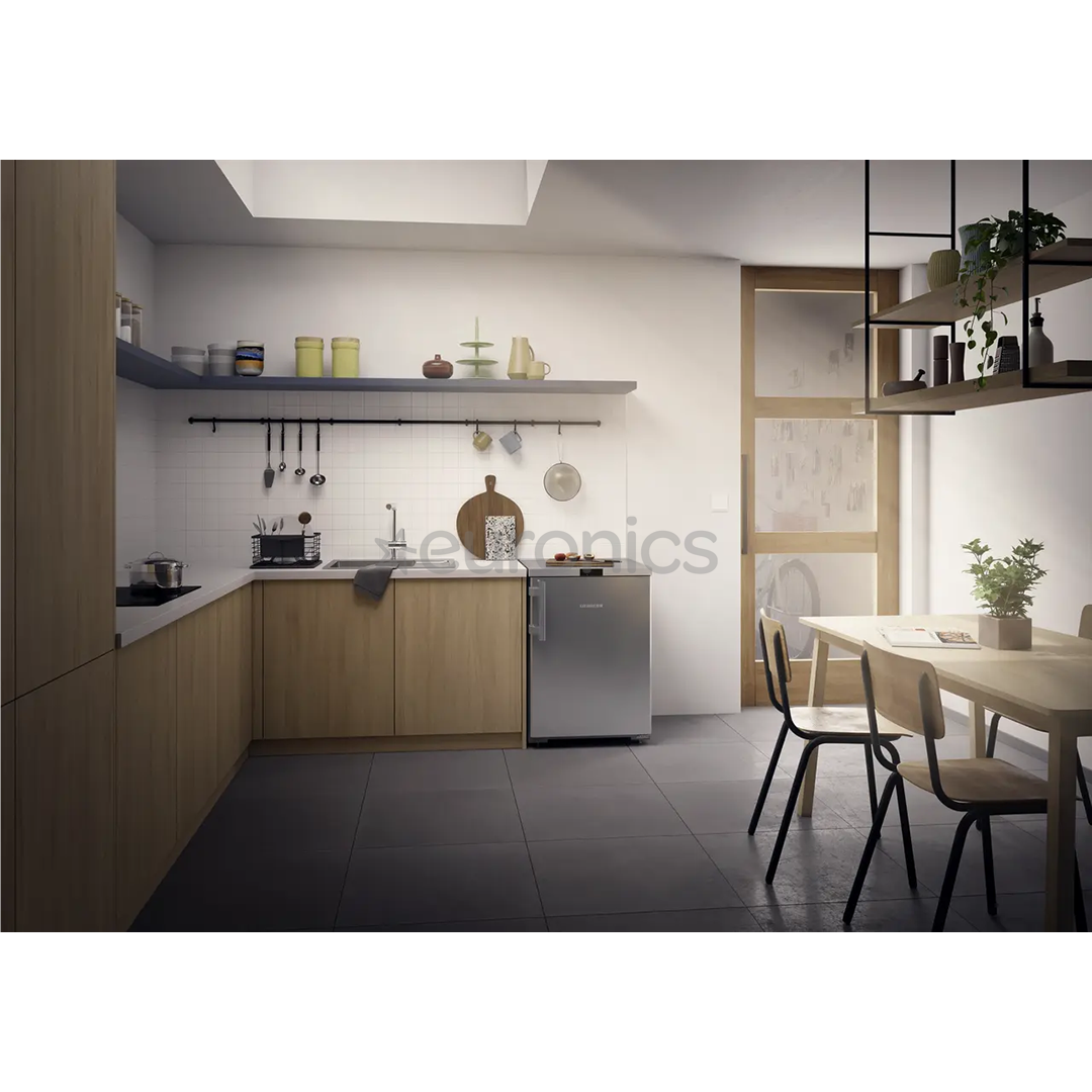 Liebherr Plus NoFrost, 92 L, augstums 85 cm, sudraba - Saldētava