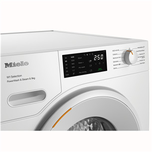 Miele W1 Selection PowerWash & Steam, 9 kg, dziļums 64.3 cm, 1400 apgr/min. - Veļas mazgājamā mašīna ar priekšējo ielādi