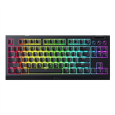Razer BlackWidow V4, TKL, tactile, melna - Bezvadu klaviatūra