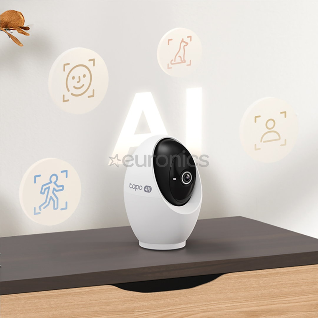 TP-Link Tapo C260, 4K, WiFi, balta - IP kamera