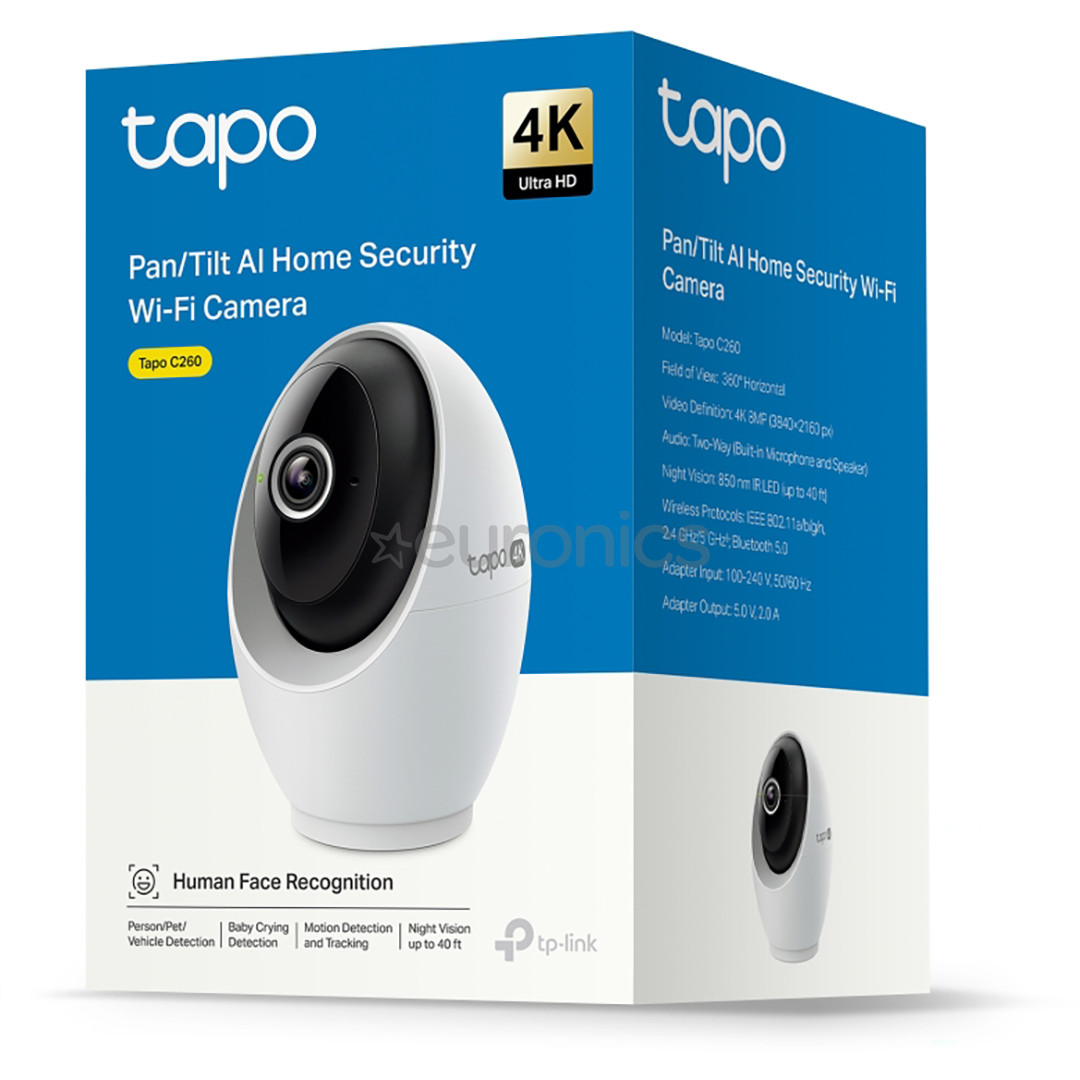 TP-Link Tapo C260, 4K, WiFi, white - Security Camera