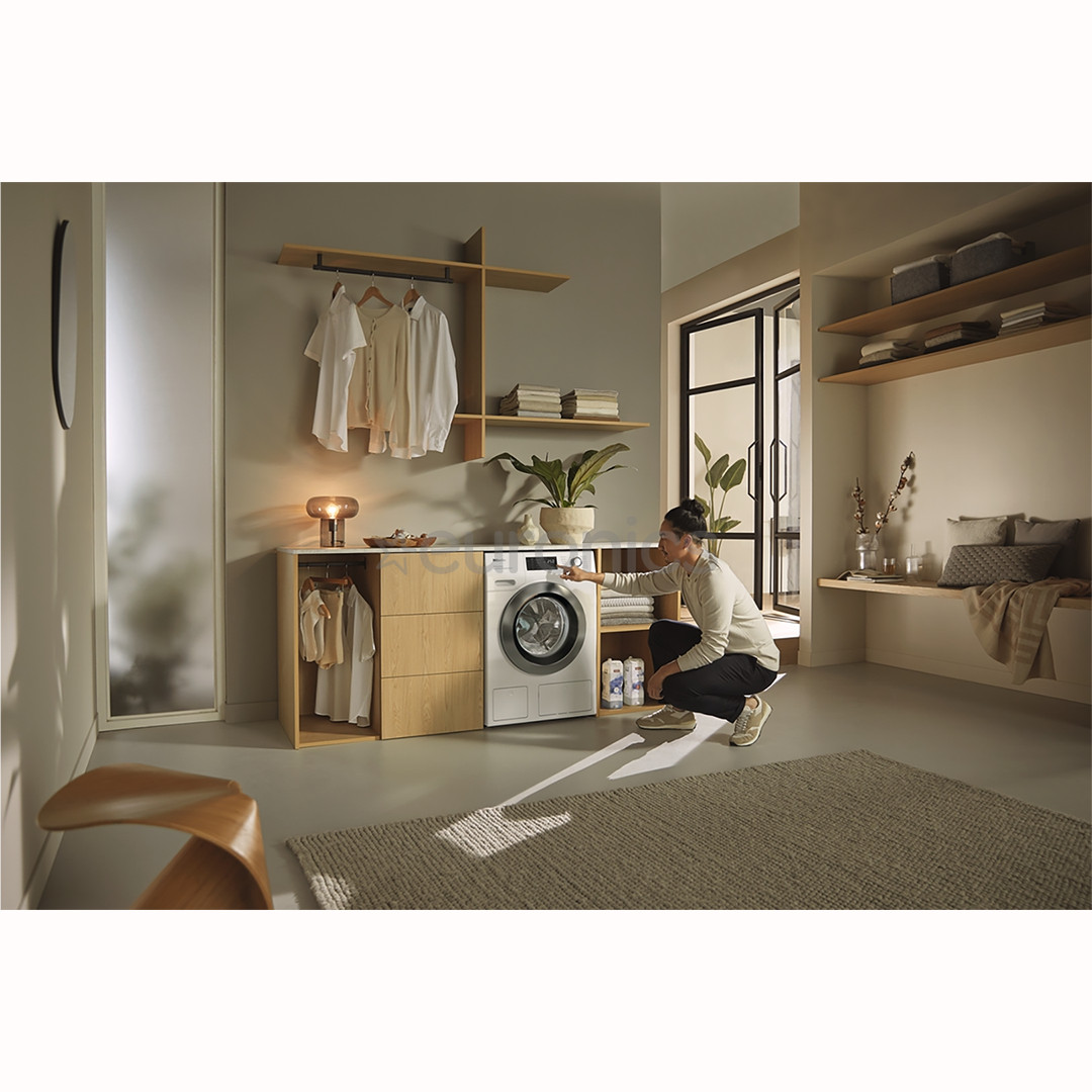Miele W1 Excellence PowerWash & TwinDos & Steam, 9 kg, depth 60 cm, 1400 rpm - Front load washing machine