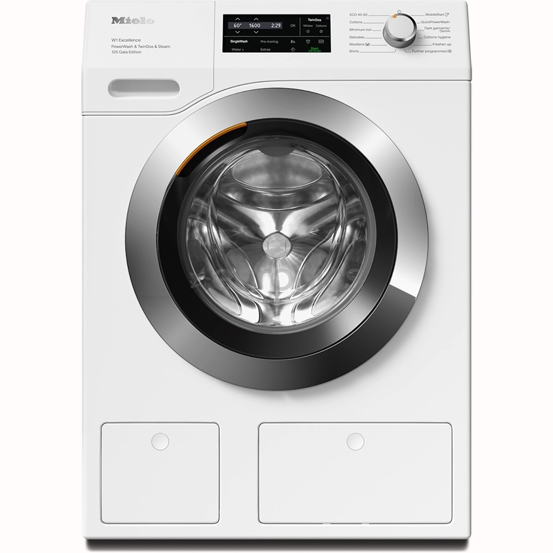 Miele W1 Excellence 125 Gala Edition, 9 kg, depth 60 cm, 1600 rpm - Front load washing machine