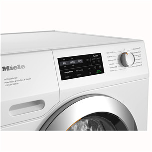 Miele W1 Excellence 125 Gala Edition, 9 kg, depth 60 cm, 1600 rpm - Front load washing machine