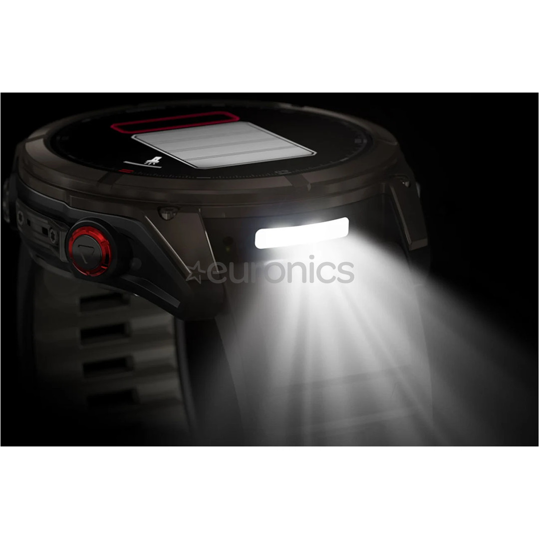 Garmin Fenix 8 Pro, 51 мм, титан, серый - Спортивные часы