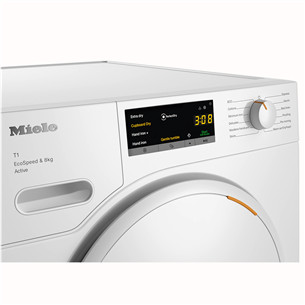 Miele T1 EcoSpeed & Active, 8 kg, depth 65.5 cm - Clothes dryer